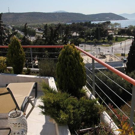 Varkiza Seaside Penthouse With Private Roof Deck Vári Eksteriør bilde